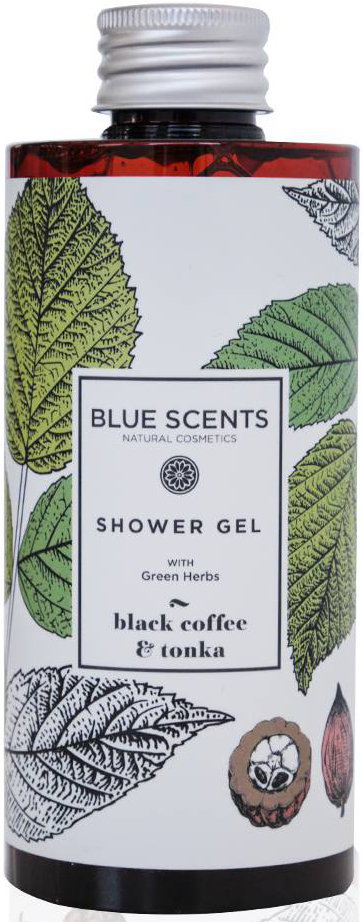 Blue Scents Black Coffee & Tonka Shower Gel 300ml