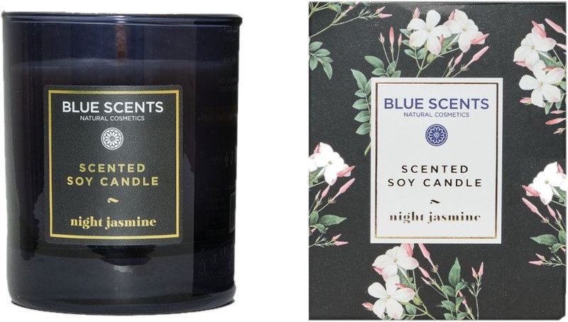 Blue Scents Scented Soy Candle Night Jasmine 145gr