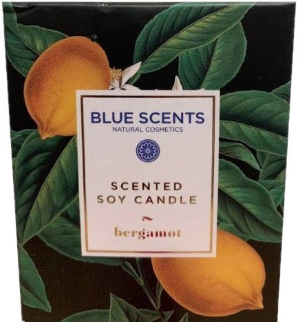Blue Scents Scented Soy Candle Bergamot 145gr