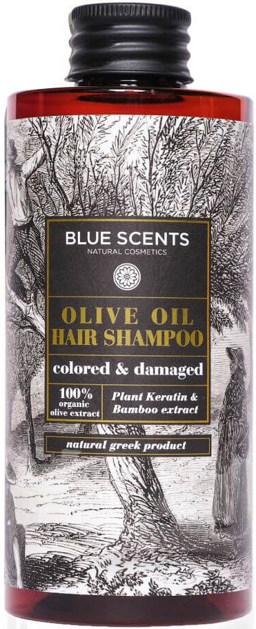 Blue Scents Olive Oil Hair Shampoo Colored & Damaged 300ml