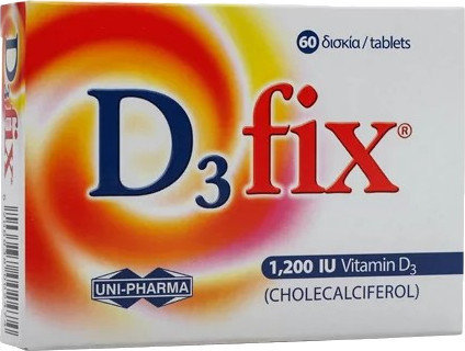 UniPharma D3 fix 1200iu 60tabs