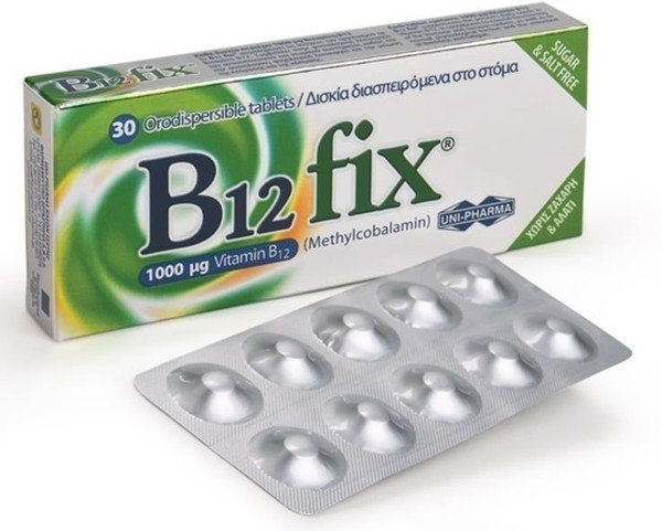 UniPharma B12 fix 1000mg 30tabs