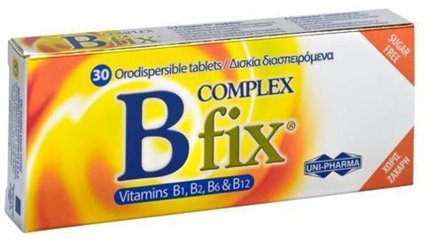 UniPharma B Complex fix 30tabs 