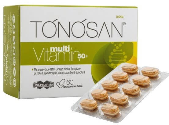 Tonosan MultiVitamin 50+ 60tabs