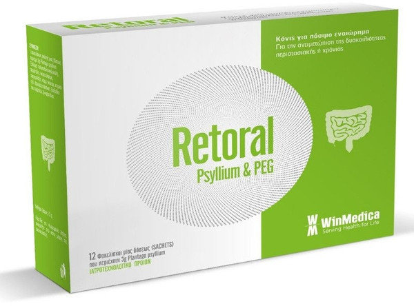 Winmedica Retoral Psyllium & Peg 12x3gr
