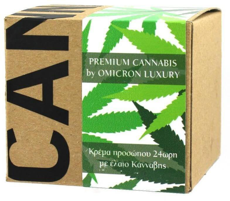 Omicron Luxury Premium Cannabis 24h Face Cream 50ml