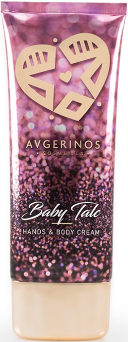 Avgerinos Cosmetics Baby Talc Hands and Body Cream 200ml