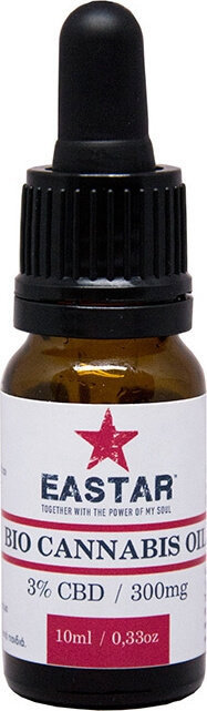 Eastar Bio Cannabis Oil 3% CBD 300mg 10ml