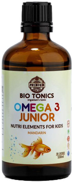 Bio Tonics Junior Dpa Dha Liquid Mandarin Ω3 100ml