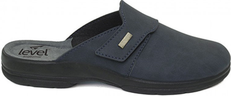 Level Anatomic 4064 Ανδρική Παντόφλα με Velcro Νο44 Μπλε