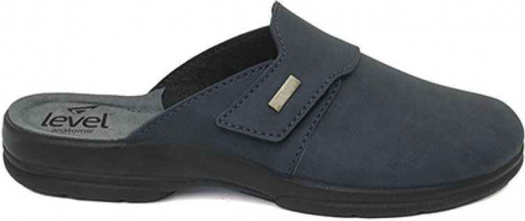 Level Anatomic 4064 Ανδρική Παντόφλα με Velcro 45 Μπλε