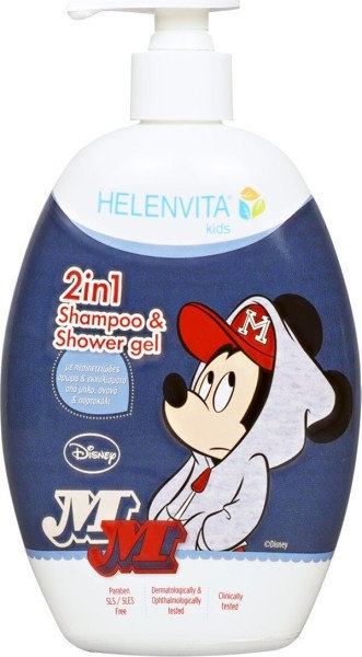 Helenvita Mickey Kids 2 in 1 Shampoo & Shower Gel 500ml