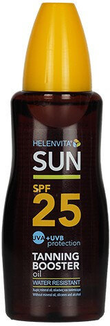 Helenvita Sun Tanning Booster Oil SPF25 200ml
