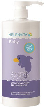 Helenvita Baby All Over Cleanser Perfume Talc 1000ml