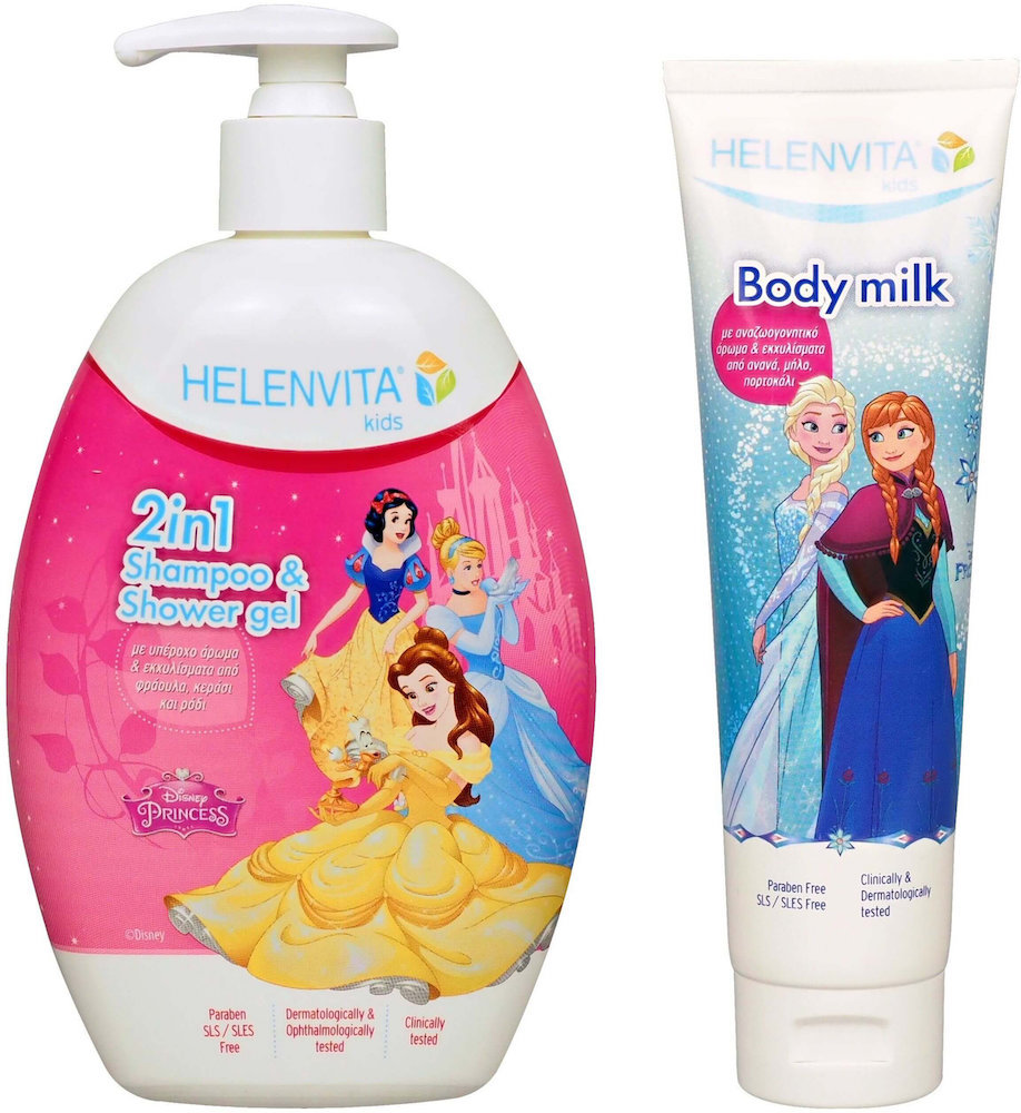 Helenvita Princess 2in1 Shampoo ShowerGel & Frozen Body Milk