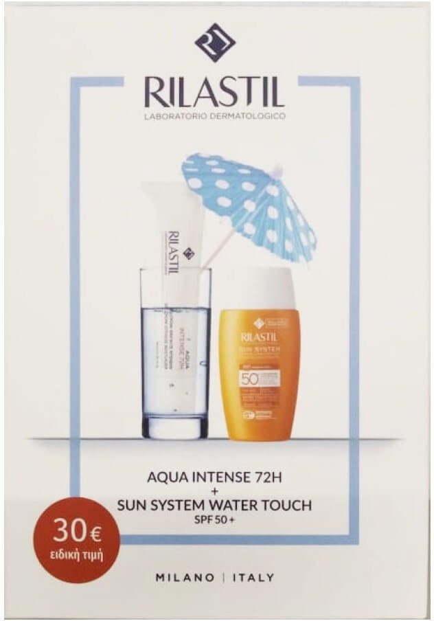 Rilatill Set Aqua Intense 72h Gel Cream & Sun System SPF50+