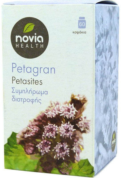 Novia Health Petagran Petasites 60caps
