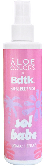 Aloe+colors X Bdtk Hair & Body Mist Sol Babe 200ml