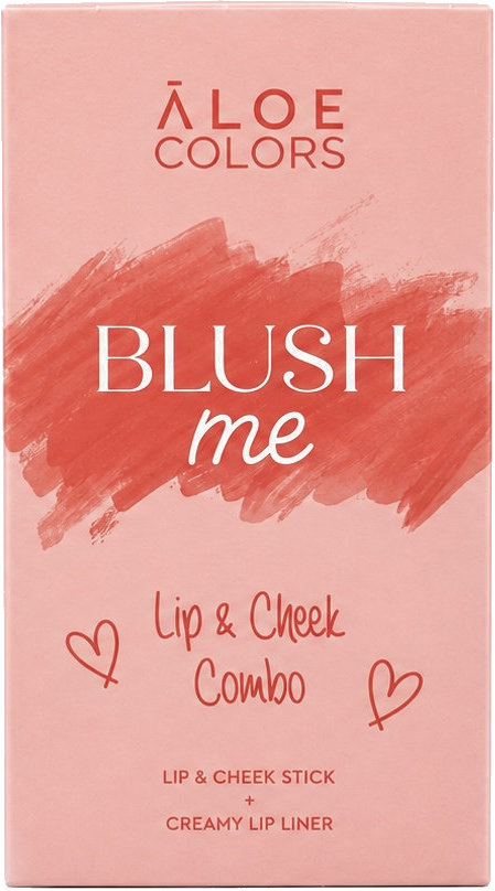 Aloe+ Colors Lip & Cheek Combo Blush Me set