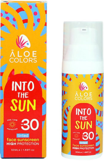 Aloe Colors Into The Sun SPF30 Tinted 50ml Aloe Colors Into The Sun SPF30 Tinted 50ml