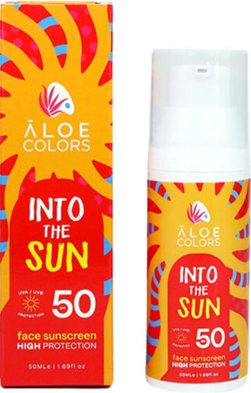 Aloe+ Colors Into The Sun SPF50 Face Sunscreen 50ml