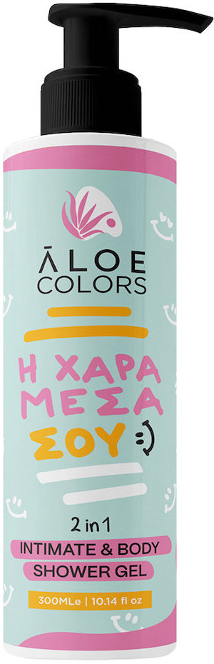 Aloe Colors 2in1 Intimate & Body Shower Gel 300ml