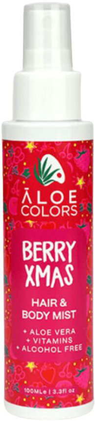Aloe+ Colors Hair & Body Mist Berry Xmas 100ml