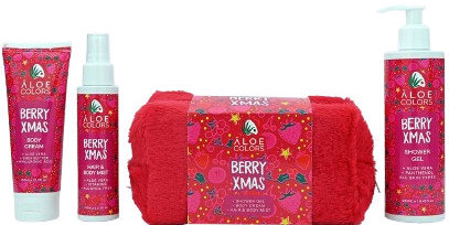 Aloe+ Colors Berry Xmas Bag