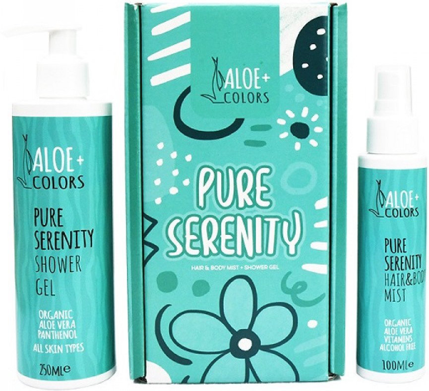 Aloe+ Colors Pure Serenity Gift Care Set