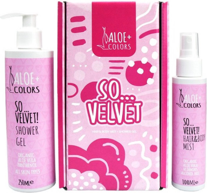 Aloe+ Colors So Velvet Gift Set Sensitive Skin