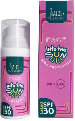 Aloe+ Colors Into The Sun Face Sunscreen Tined SPF30 50ml