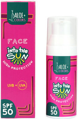 Aloe+ Colors Into The Sun Face Sunscreen SPF50 50ml