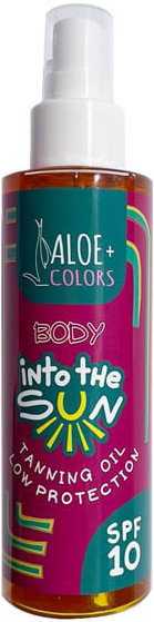 Aloe+ Colors Into The Sun Tanning Oil SPF10 150ml