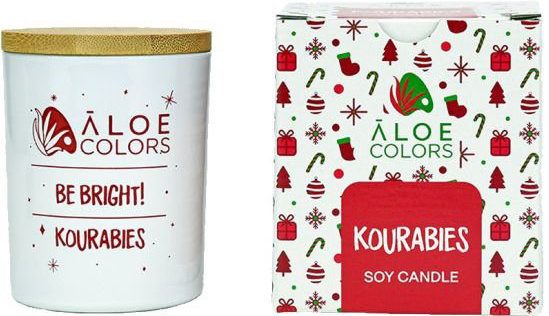 Aloe+ Colors Scented Soy Candle Kourabies 150gr