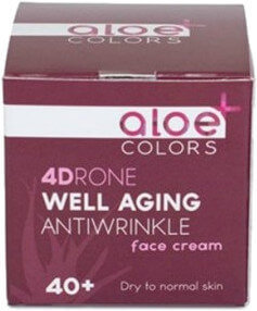 Aloe+ Colors 4Drone Well Aging Anti Wrinkle Face Cream 50ml