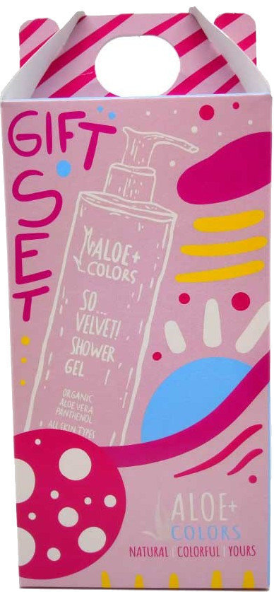 Aloe+ Colors Gift So Velvet Set Shower Gel Hair & Body Mist