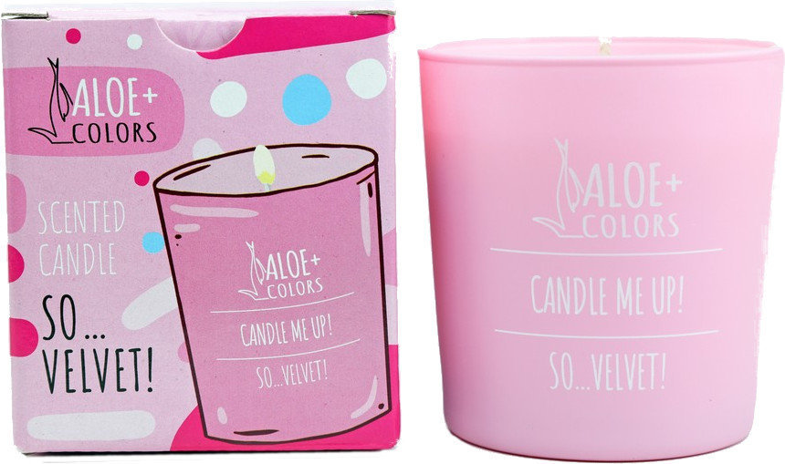 Aloe+ Colors So Velvet Scented Soy Candle 1τμχ