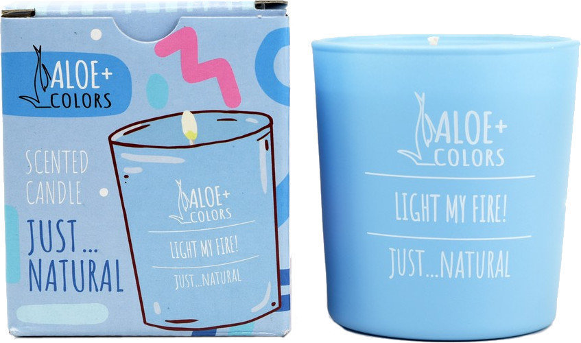 Aloe+ Colors Just Natural Scented Soy Candle 1τμχ
