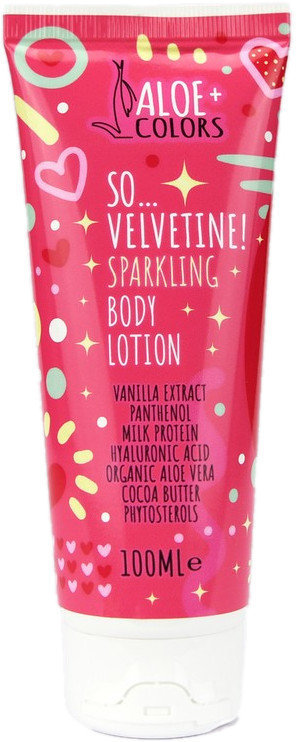 Aloe + Colors So Velvetine Sparkling Body Lotion 100ml