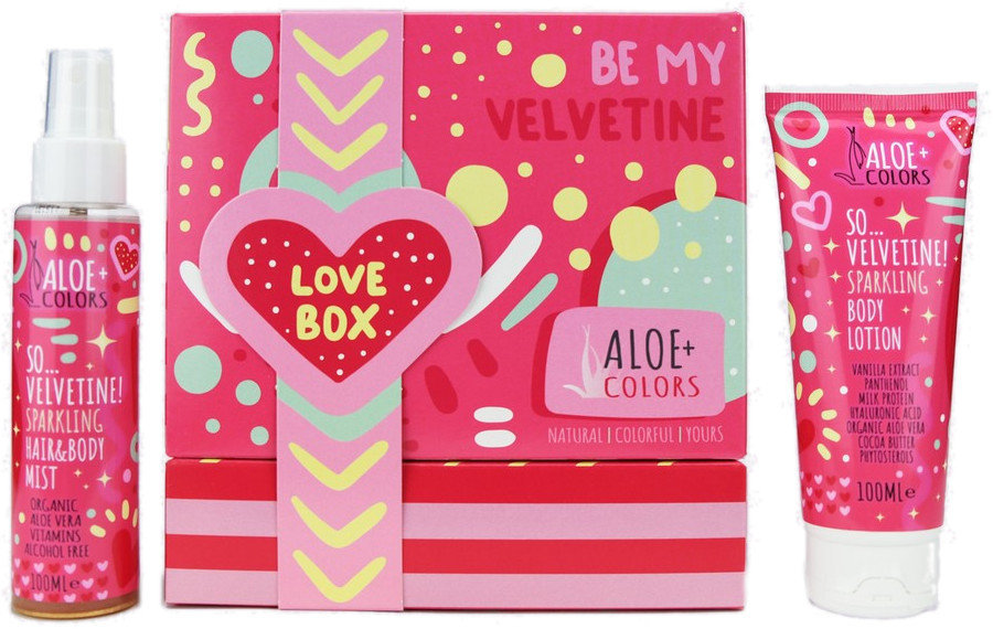 Aloe+ Colors Be My Velvetine Sparkling Care Set