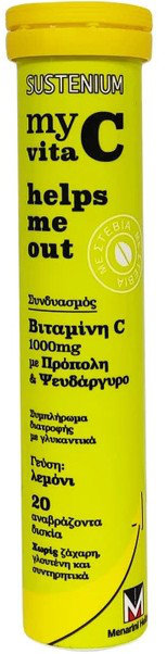 Sustenium Myvita C Helps Me Out 1000mg 20efftabs Sustenium Myvita C Helps Me Out 1000mg 20efftabs