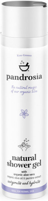 Pandrosia Natural Shower Gel Jasmine with Aloe Vera 250ml