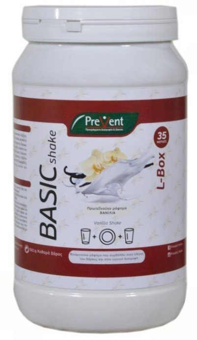 PreVent Basic Shake L-Box Vanilla 581gr