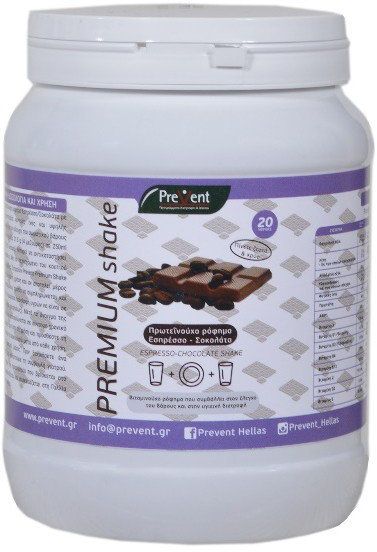 Prevent Premium Shake Espresso-Chocolate 430gr
