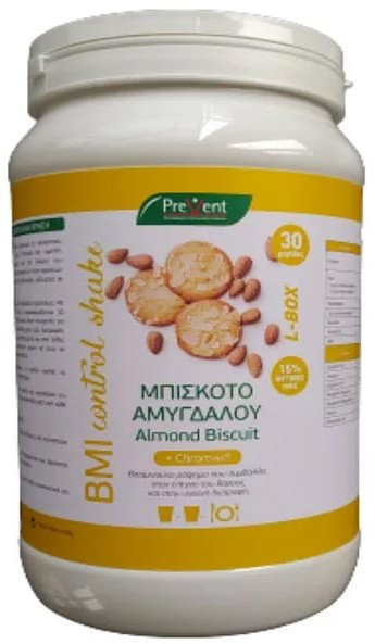 Prevent BMI Control Shake Almond Biscuit + Chromax L-Box