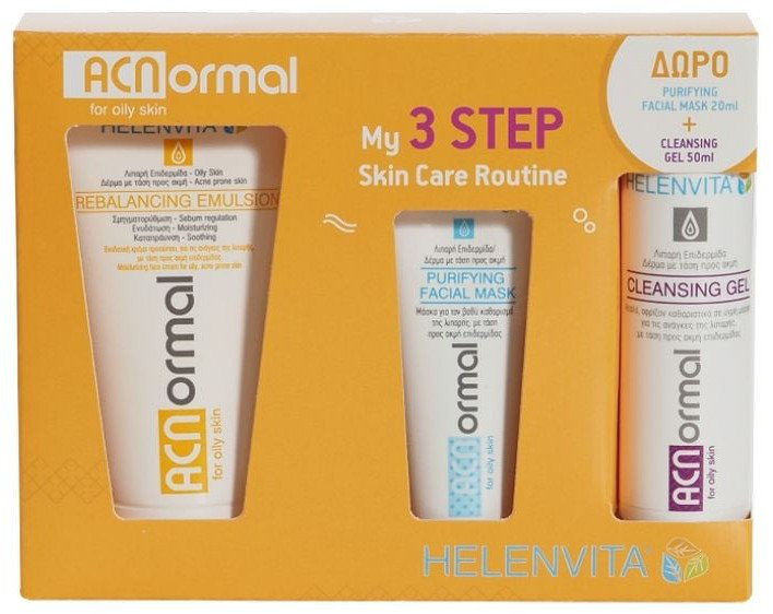 Helenvita ACNormal My 3 Step Skin Care Routine Rebalancing