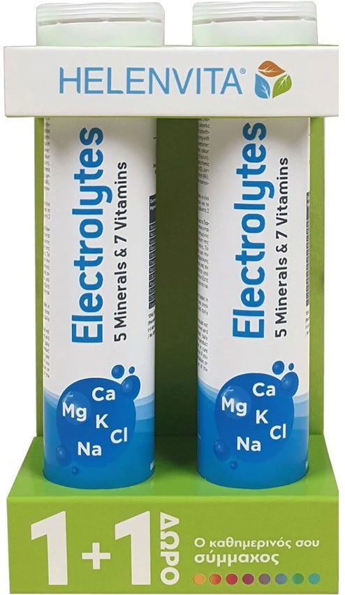 Helenvita 1+1 Electrolytes 5 Minerals & 7 Vitamins Orange 40