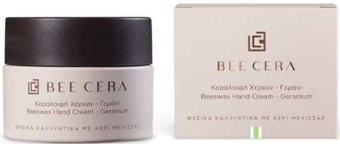Bee Cera Beeswax Hand Cream Geranium 50ml
