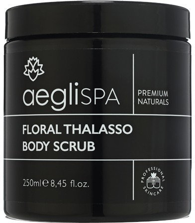 Aegli Premium Organics Floral Thalasso Body Scrub 250ml