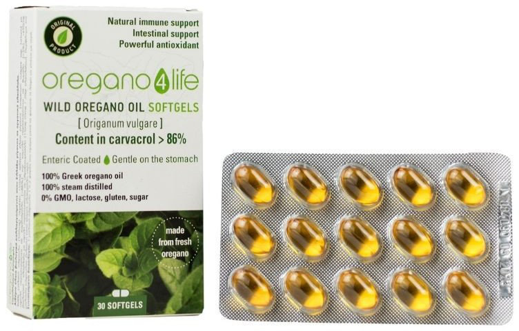 Oregano4Life Wild Oregano Oil 30softgels